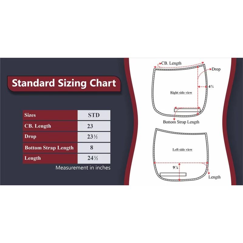 TuffRider Basic Dressage Saddle Pad image 12