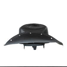 Loyalty Pays Straw Cowgirl Hat – Black