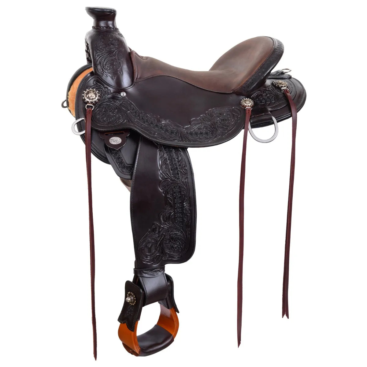 Circle Y Walnut Grove Flex2 Trail Saddle 1157