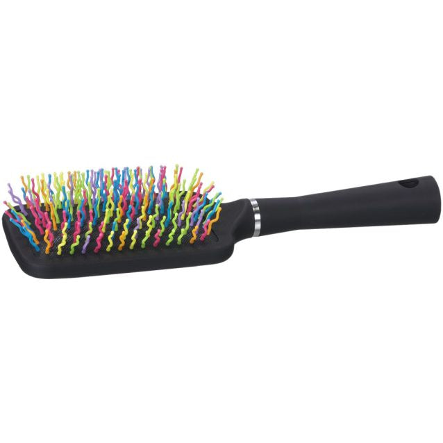 Tough1 Rainbow Bristle Mane & Tail Brush
