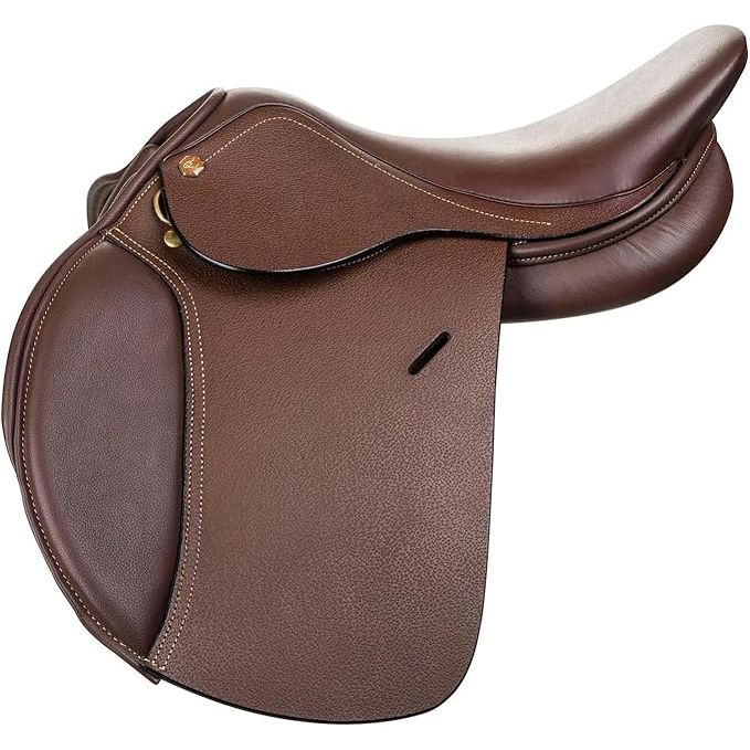 Henri de Rivel Novice Club Close Contact Saddle – Silla de salto para principiantes/equitación