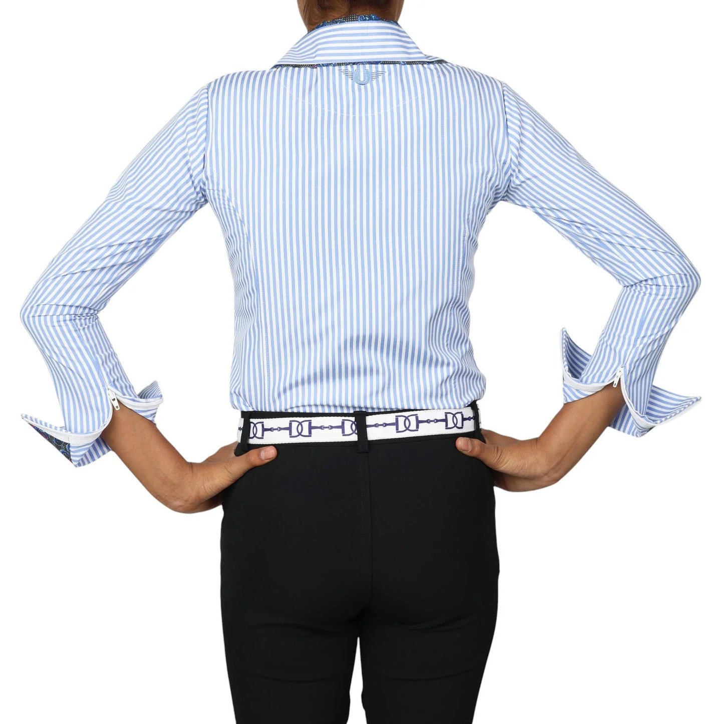 TuffRider Girls Adey Double Collar Shirt