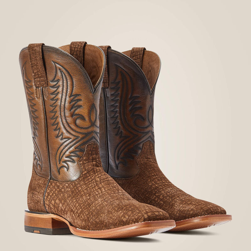 Ariat Circuit Paxton Cowboy Boot – Tan Hippo Print