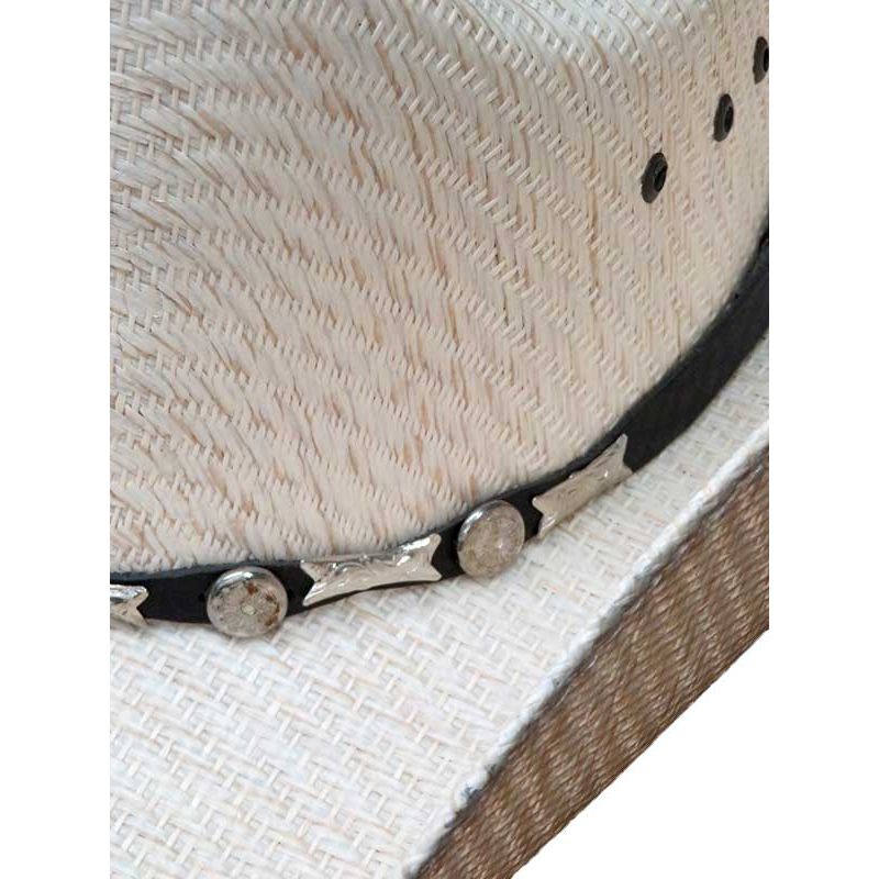 Sombrero vaquero de paja natural Backwoods 50X