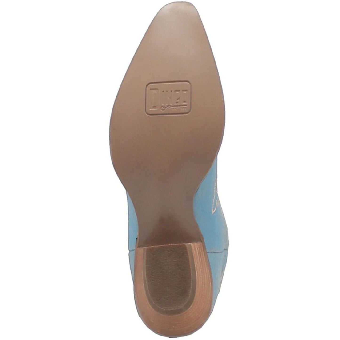 Bota vaquera azul coqueta y divertida para mujer de Dingo