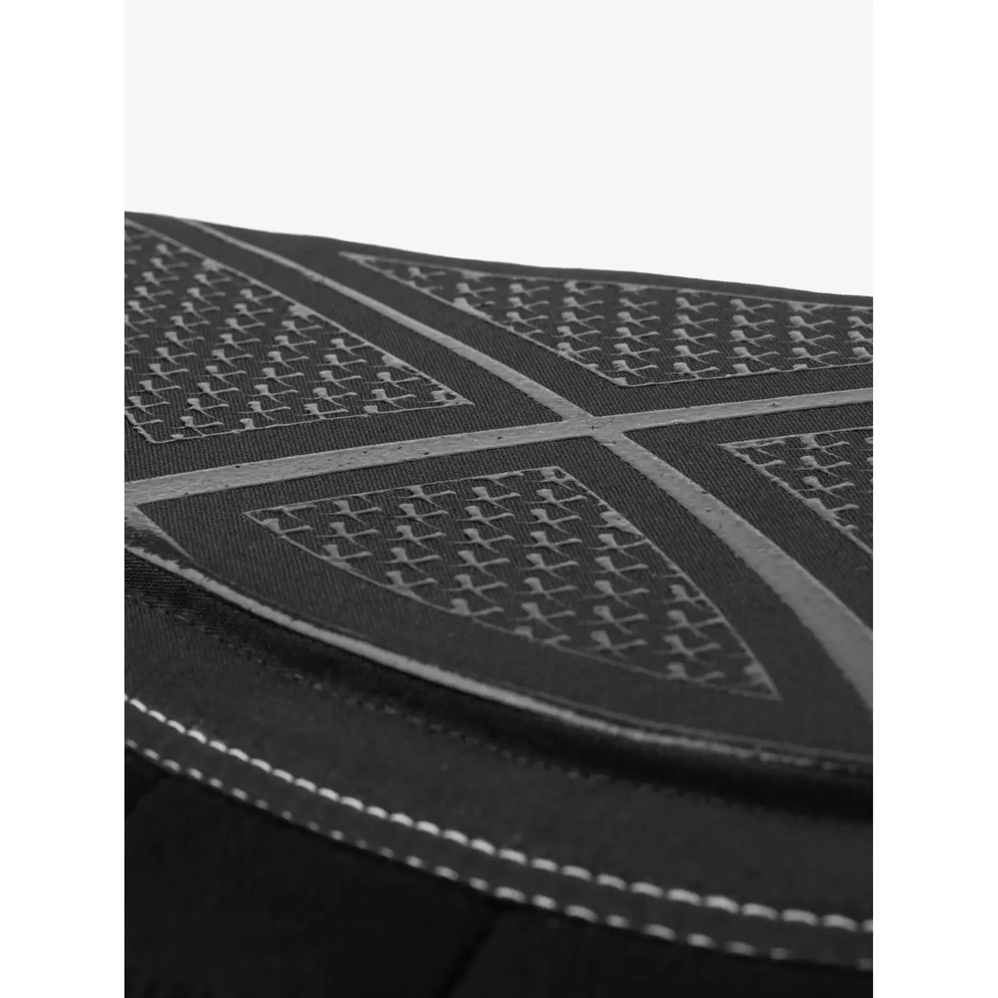 LeMieux X-Grip Silicone Eurojump Square Saddle Pad – Black