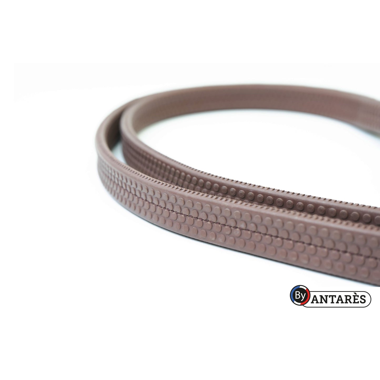 Signature by Antarès Rubber Reins 5/8" – Brown