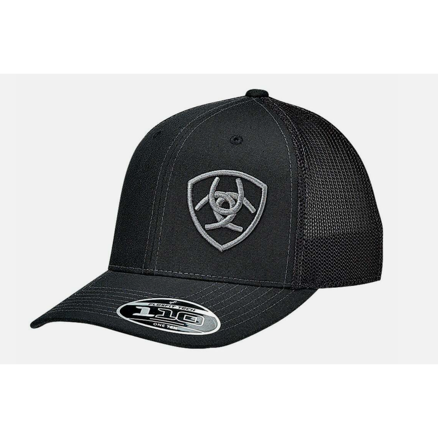 Gorra Ariat con bordado 3D negra
