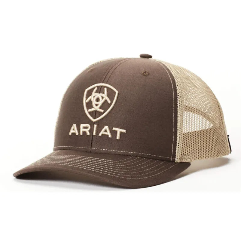 Gorra Ariat con bordado 3D negra