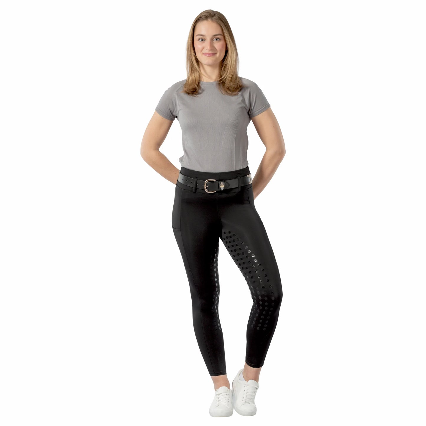 Kerrits Charisma Camisa de Equitación Sin Mangas Coolcore® – Colores Sólidos, Fresca y Deportiva