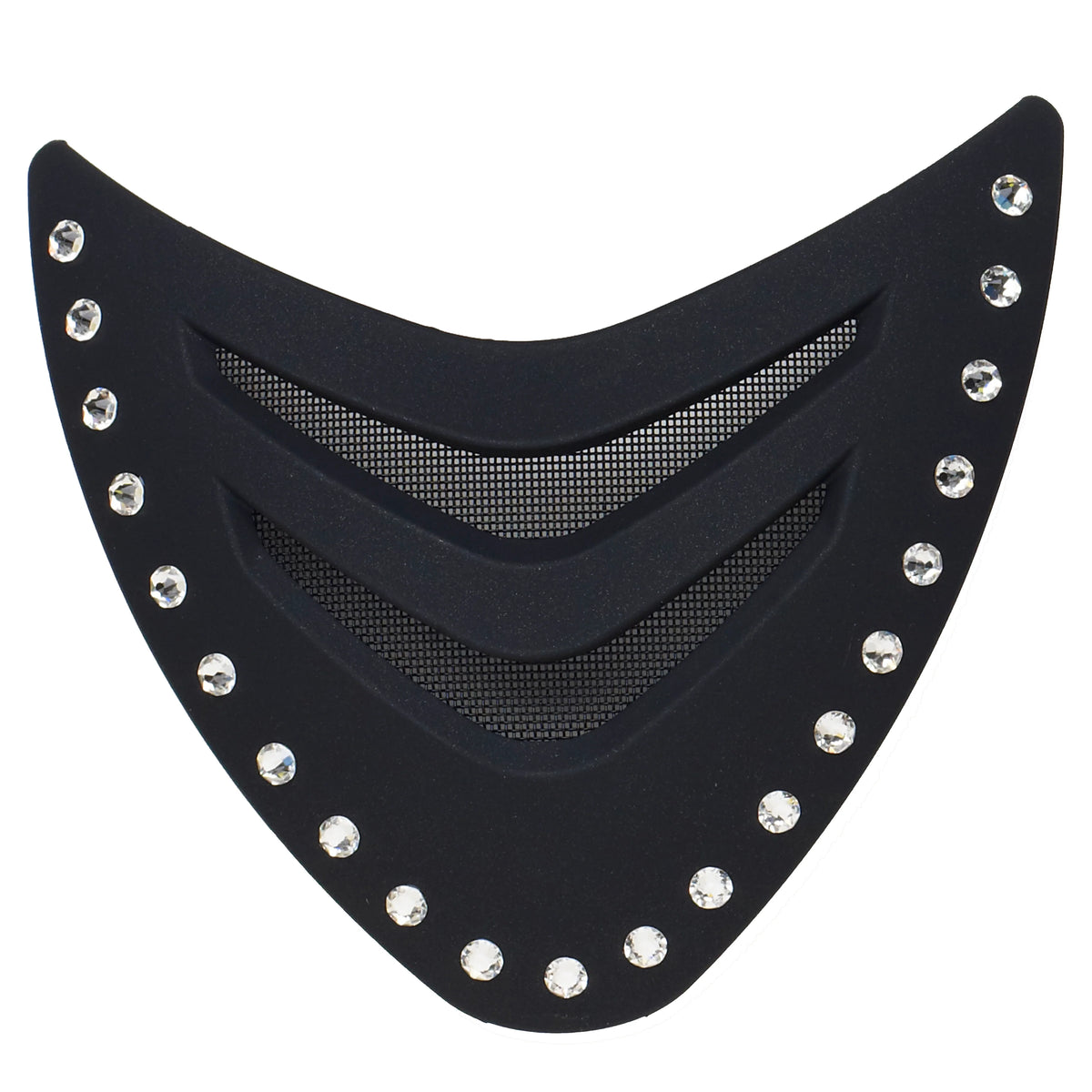 One K CCS Front Shield – Black Matte & White