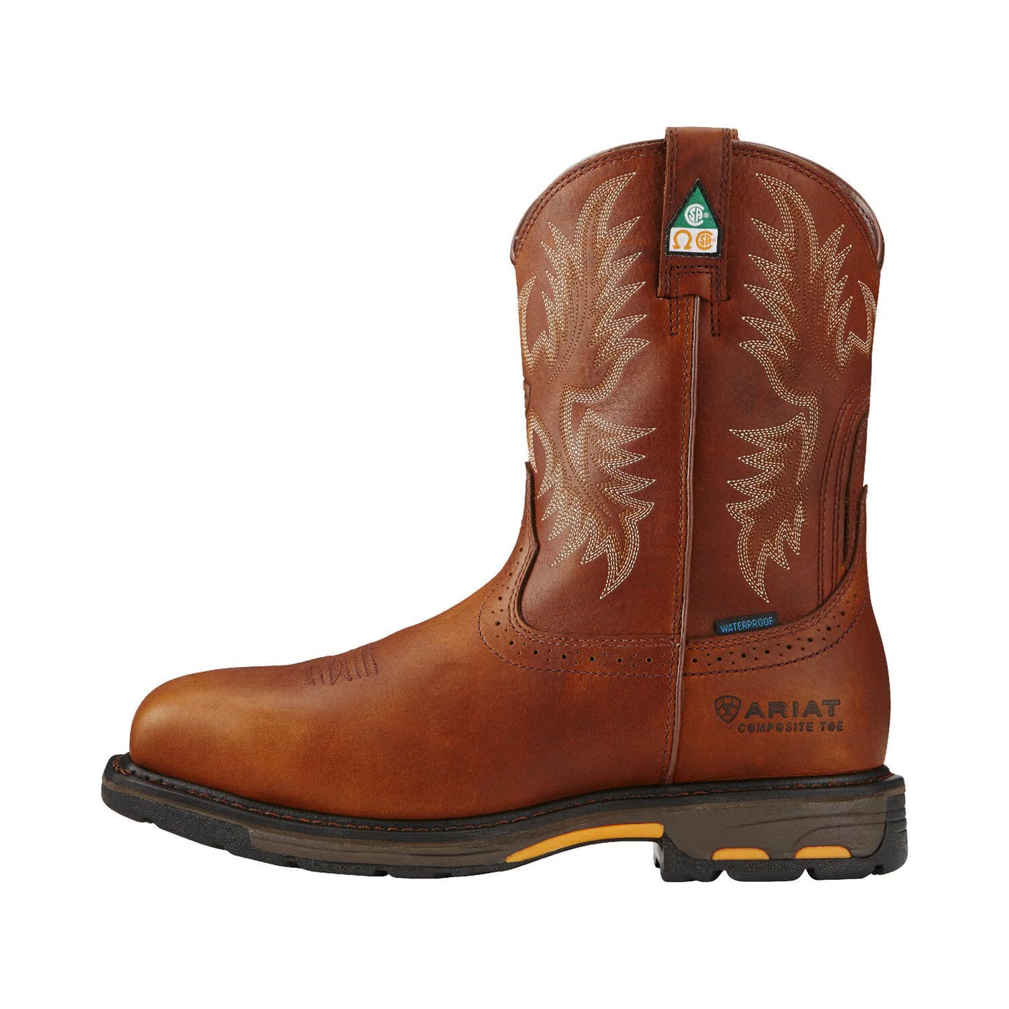 Ariat Men's WorkHog® H2O CSA Work Boots – Composite Toe Waterproof Safety Boots