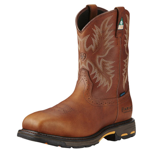 Ariat Men's WorkHog® H2O CSA Work Boots – Composite Toe Waterproof Safety Boots