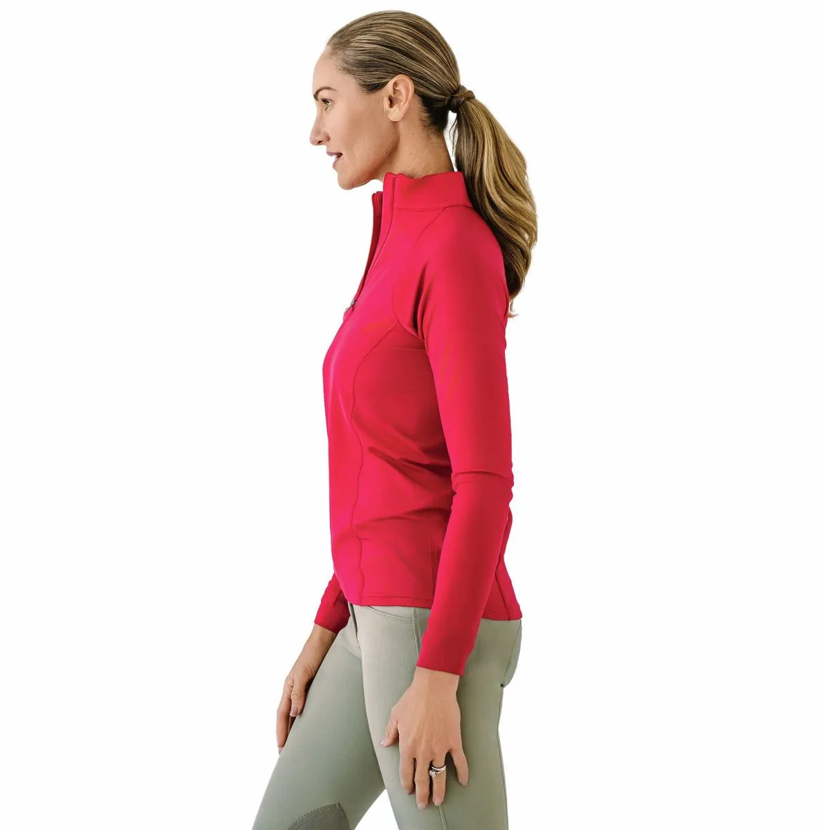 Ovation Women's 1/4 Zip Long Sleeves Sun Shirt image 1