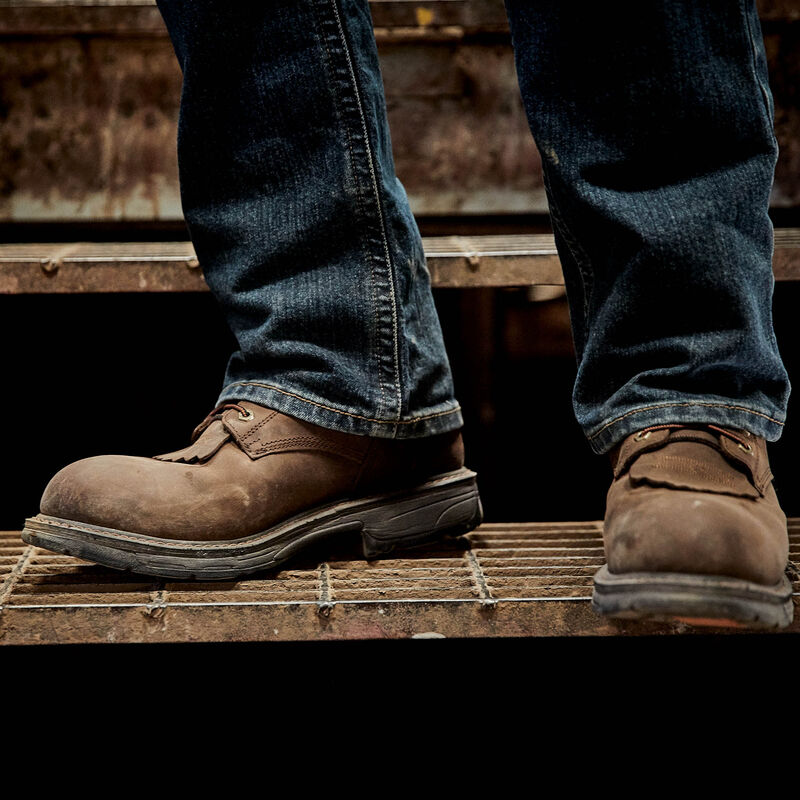 Ariat WorkHog 8" Waterproof Composite Toe Work Boot | EH Rated Safety Boot