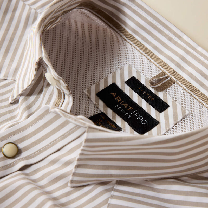 Camisa con broches ajustada Ariat Pro Series Frasier | Camisa de broches vaquera de alto rendimiento para hombre