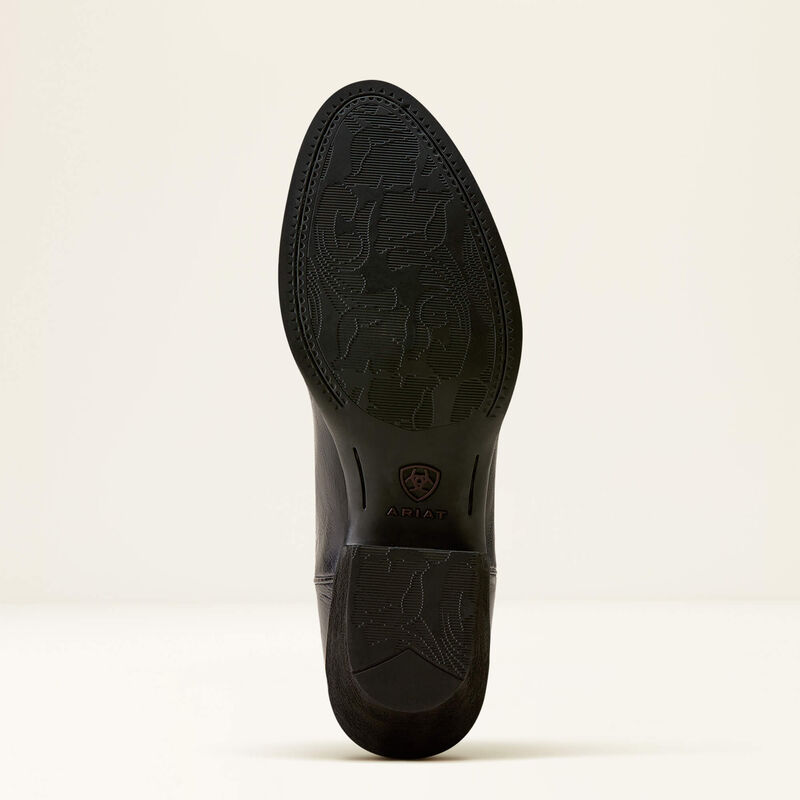 Botas vaqueras de cuero para mujer Ariat Heritage Noir R Toe