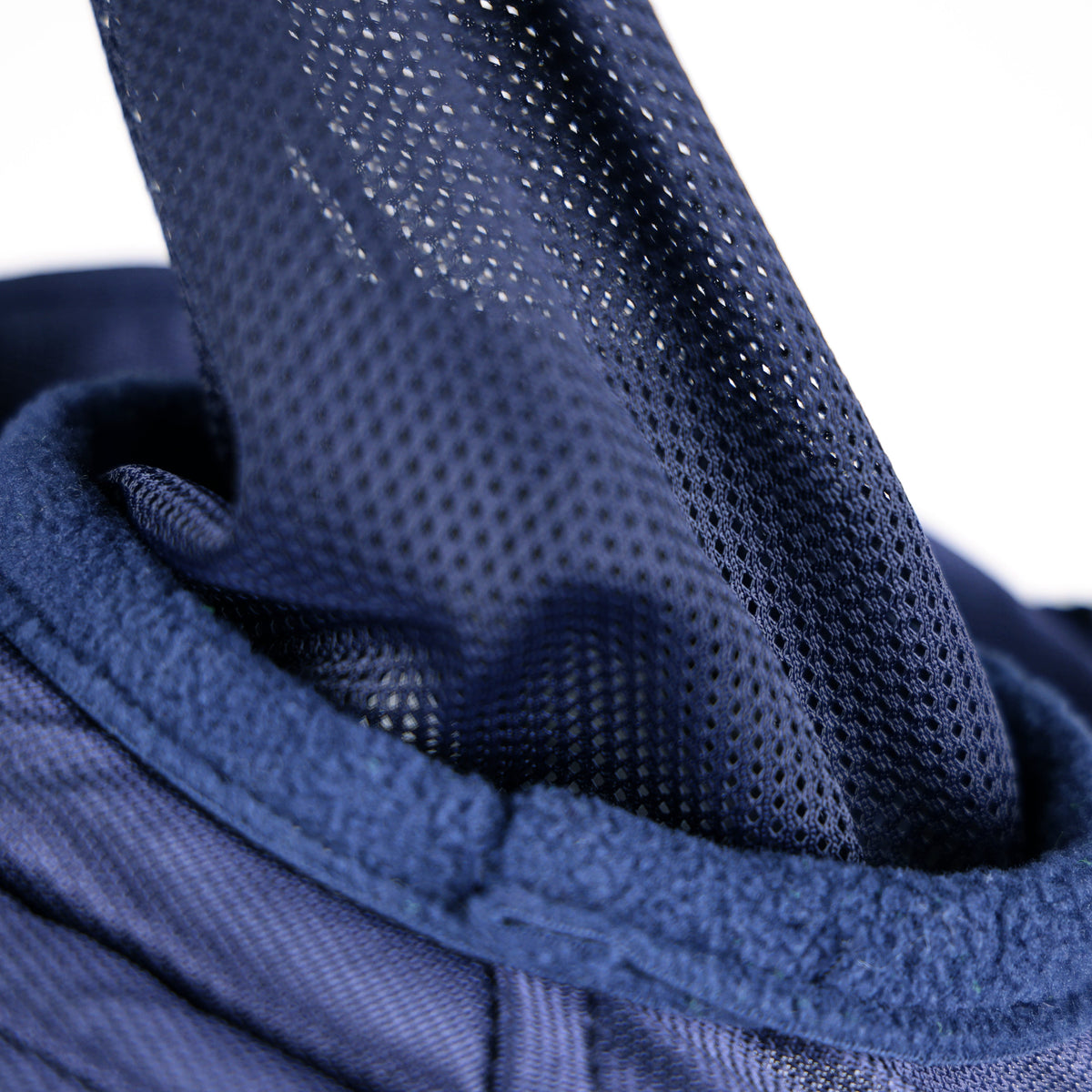 FlyGuard Pro Fine Mesh Fly Mask with Ears & Open Forelock Navy Full