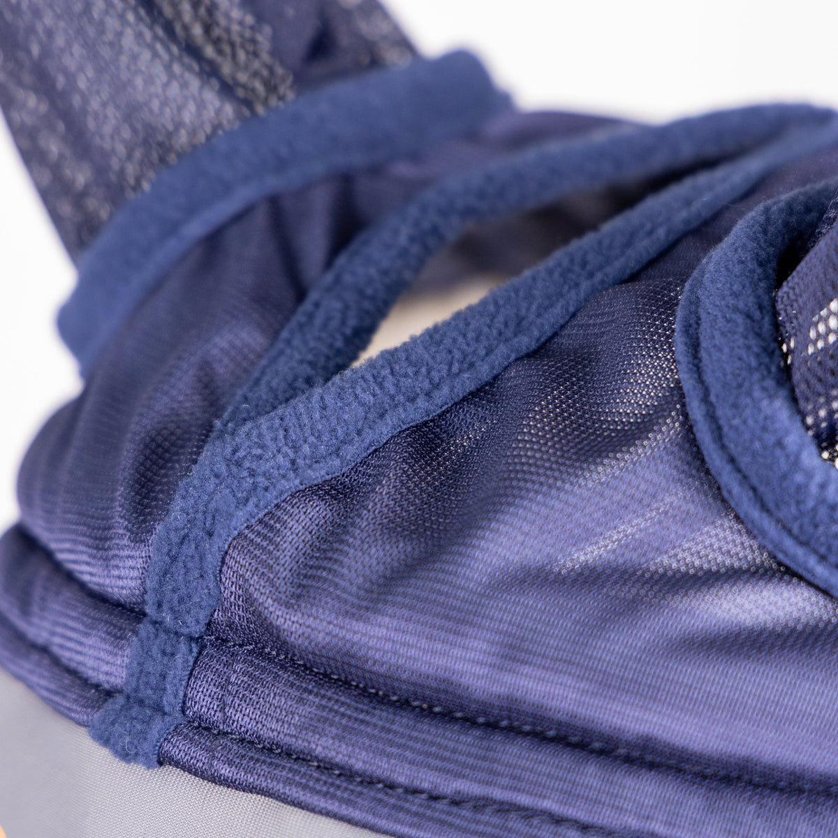 FlyGuard Pro Fine Mesh Fly Mask with Ears & Open Forelock Navy Full