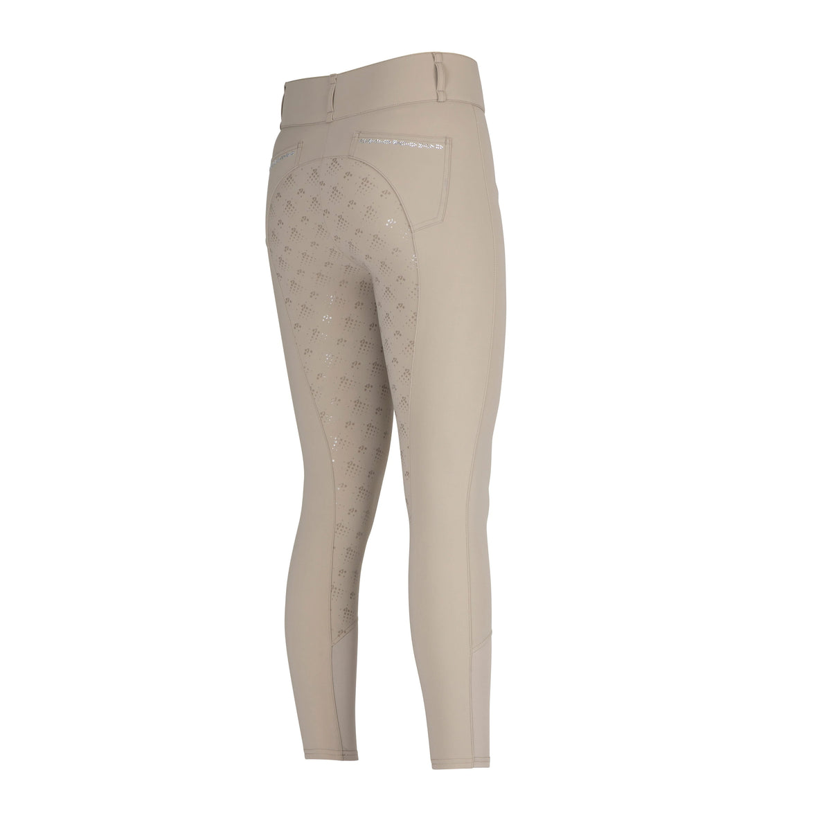 Pantalones de montar Isabelle con agarre en la rodilla negros