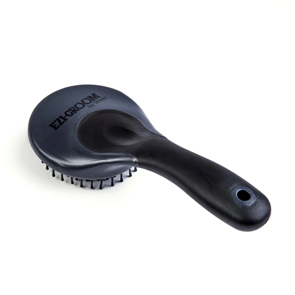 EZI-GROOM Grip Mane & Tail Brush – Soft Grip Horse Grooming Brush
