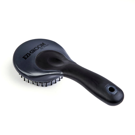 EZI-GROOM Cepillo para crines y cola con agarre – Cepillo de aseo para caballos con agarre suave