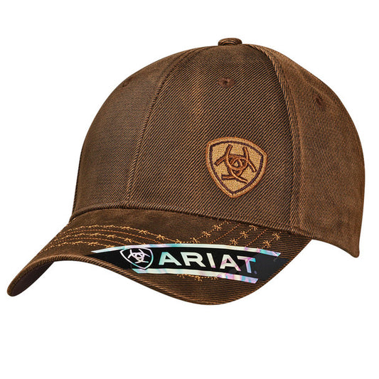 Gorra Ariat con bordado 3D negra