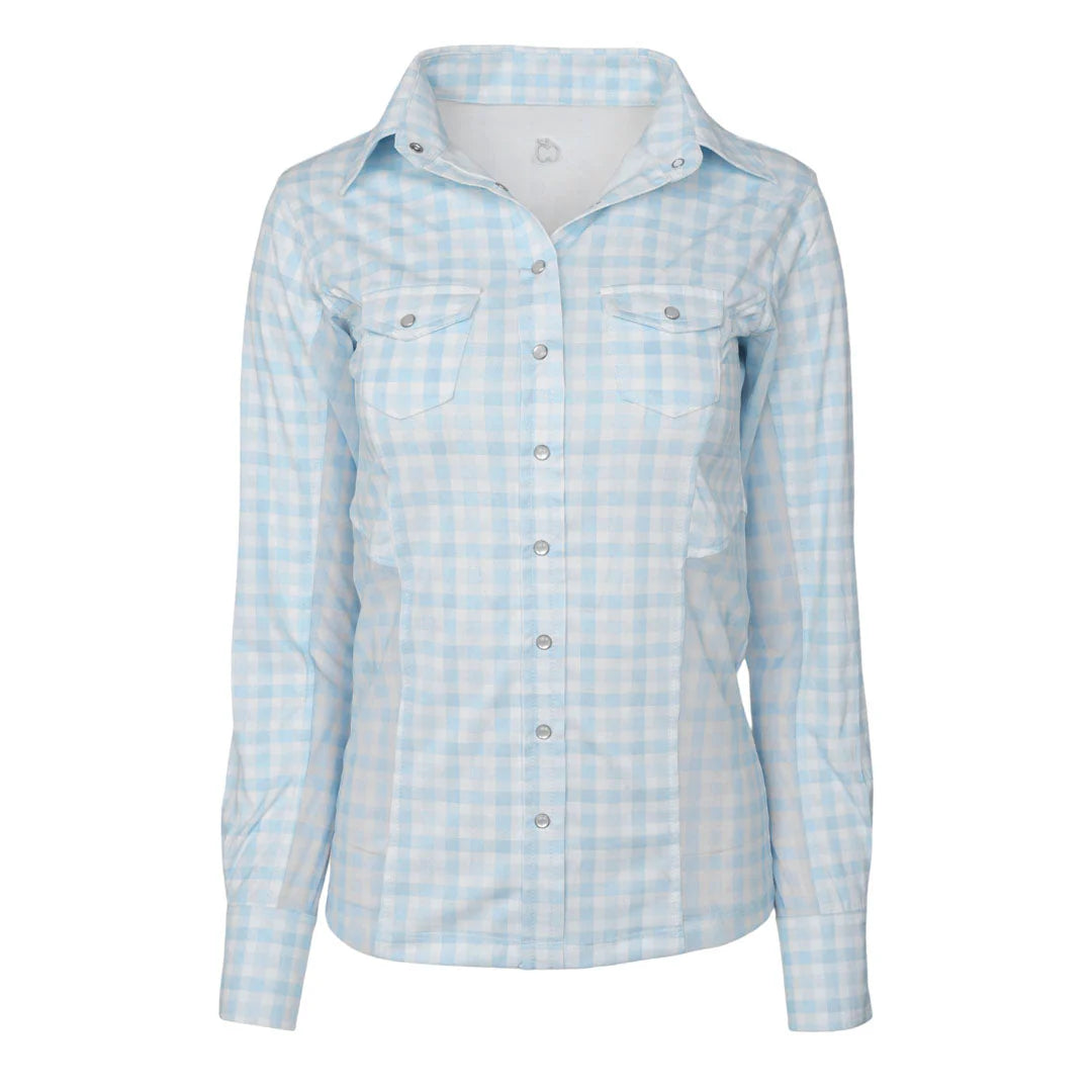 DAPPLEBAY GINGHAM BUTTON DOWN WESTERN SHIRT image 2