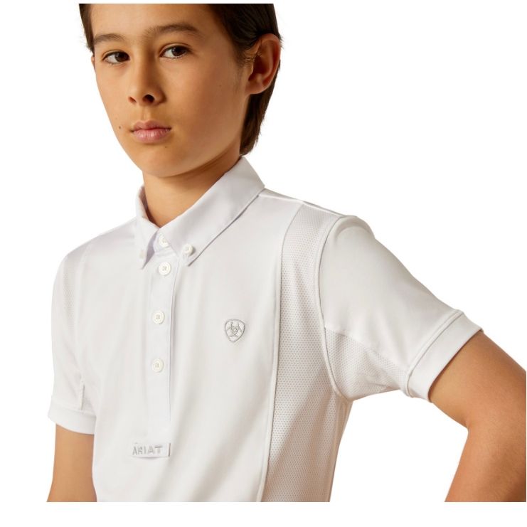 Youth Tek Show Shirt White image 1