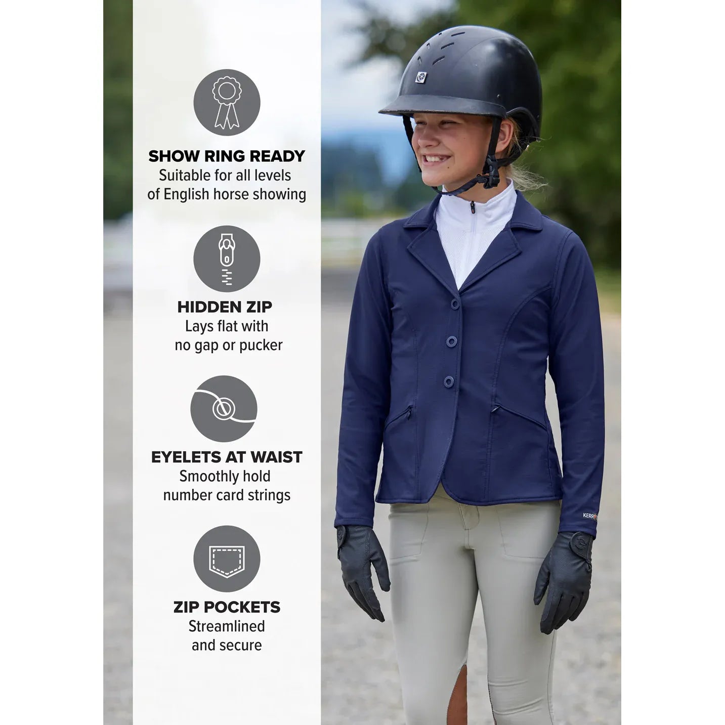 Kids Stretch Competitor Show Coat image 2