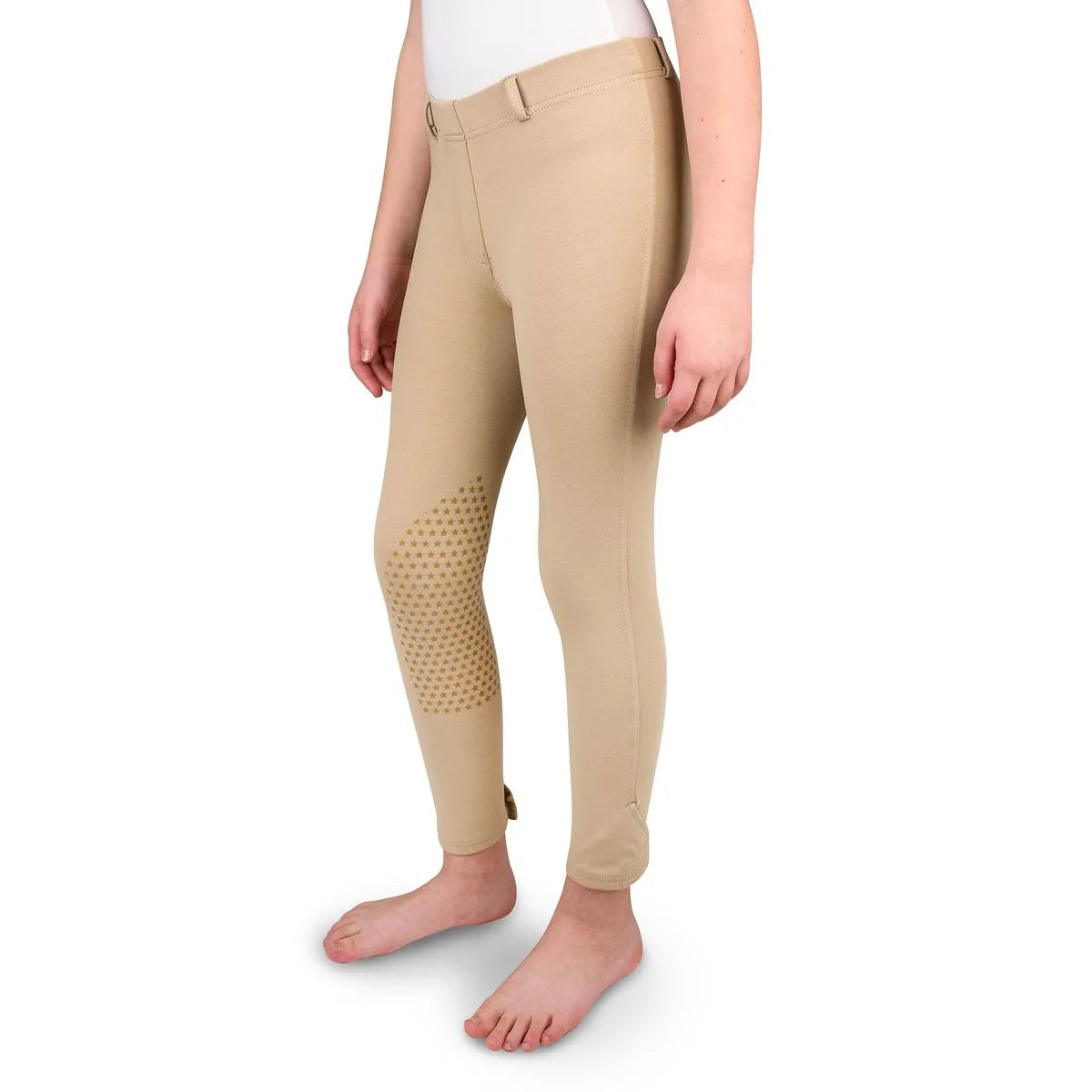 EquiStar Children's Pull on Knee Patch Breeches image 2