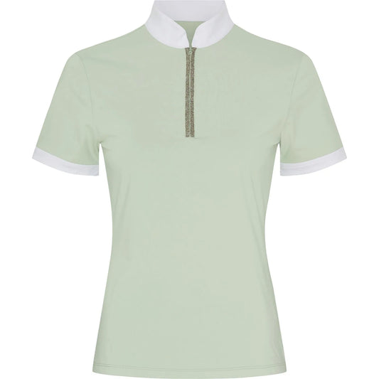 Catago Ladies Nice Short Sleeve Show Shirt- Green