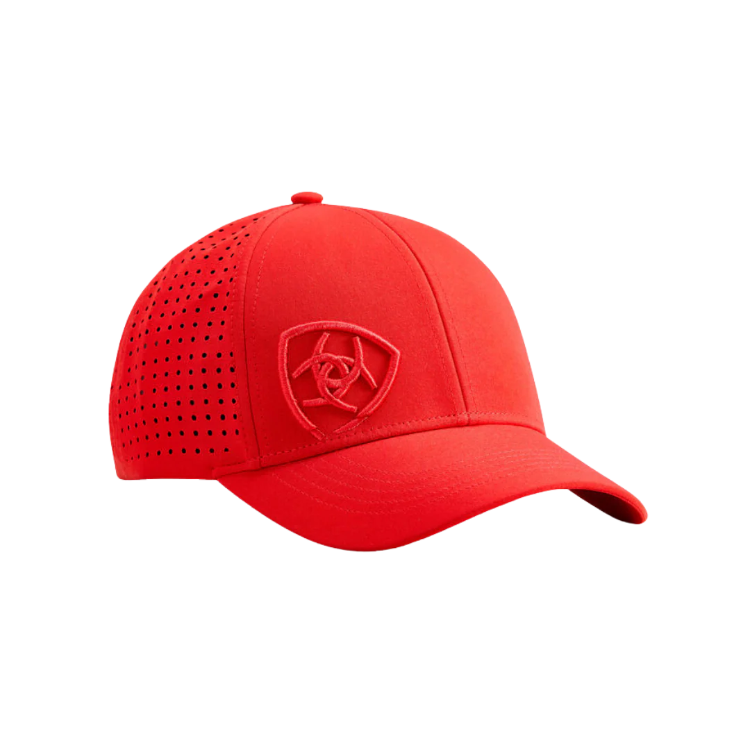 Ariat Men's Tri Factor Flame Red Cap