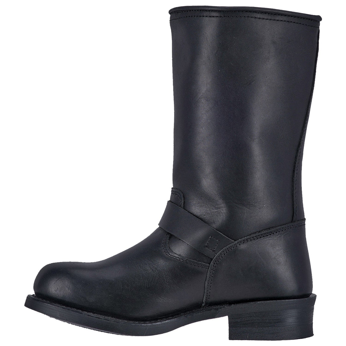 Botas de ingeniero de cuero con arnés para hombre Rob