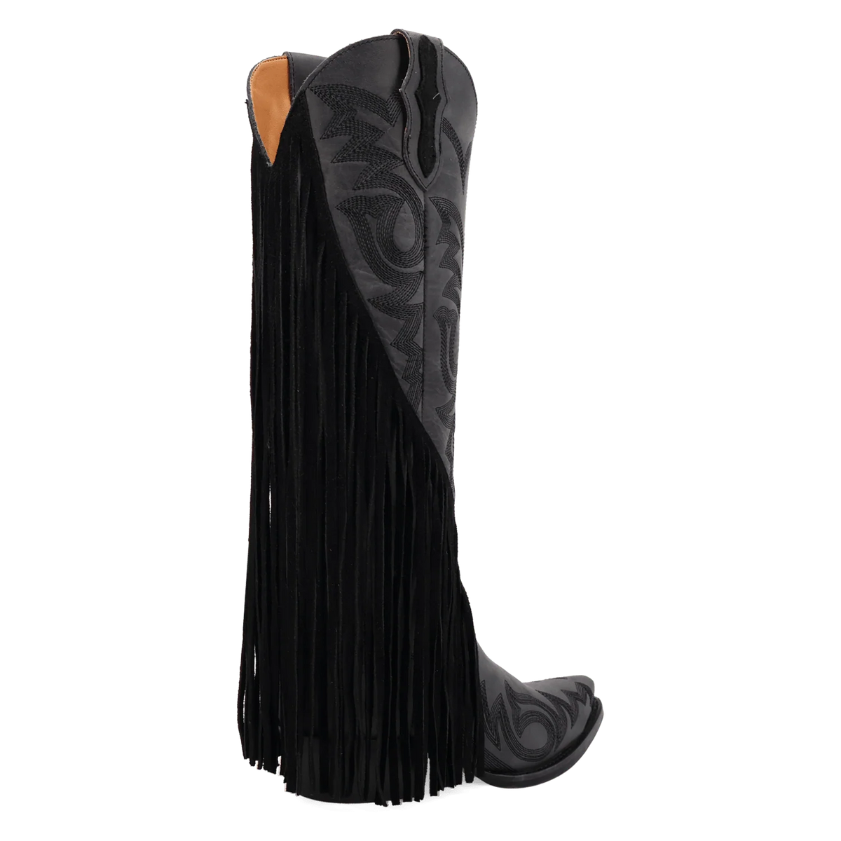 Botas vaqueras de piel con flecos para mujer Walk West