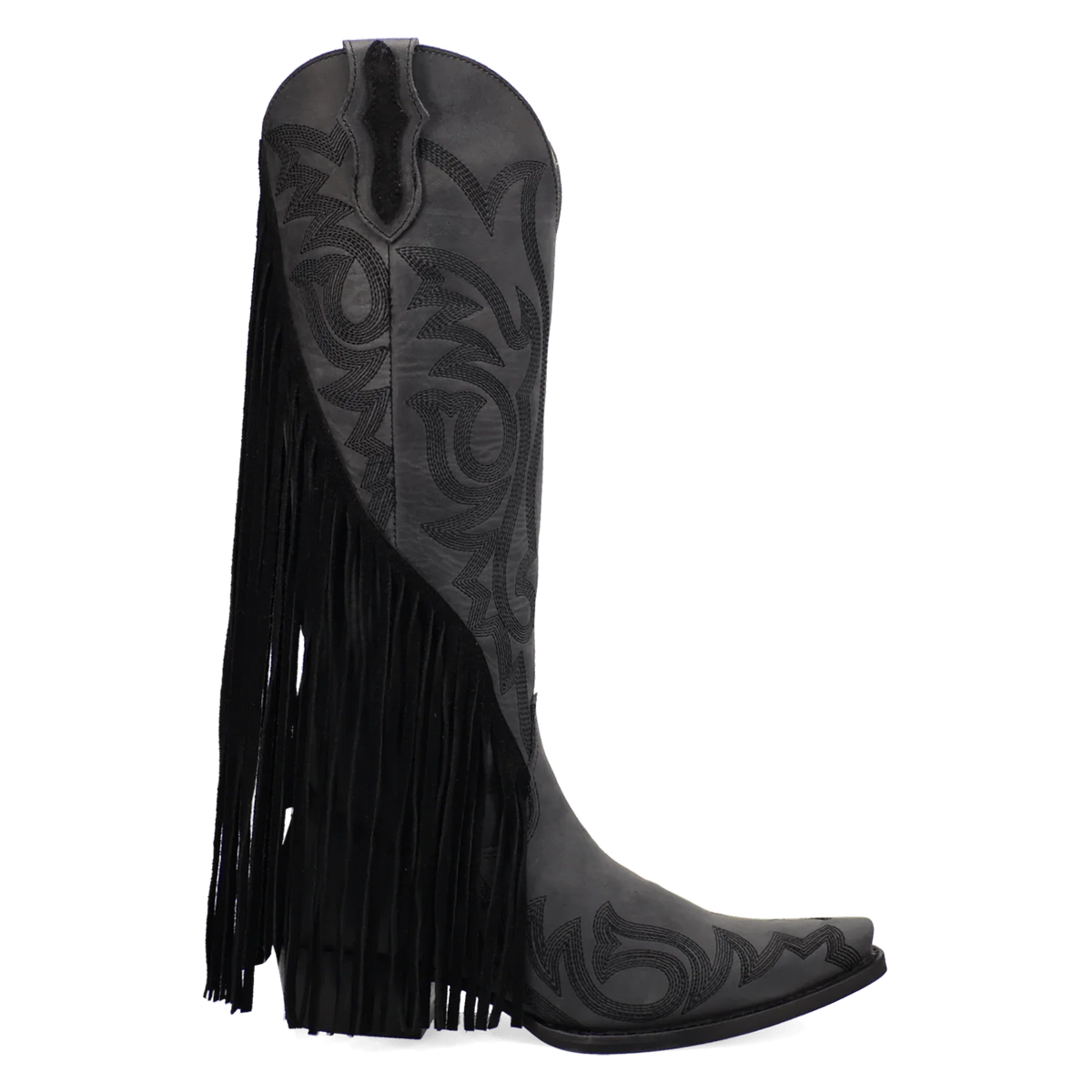 Botas vaqueras de piel con flecos para mujer Walk West