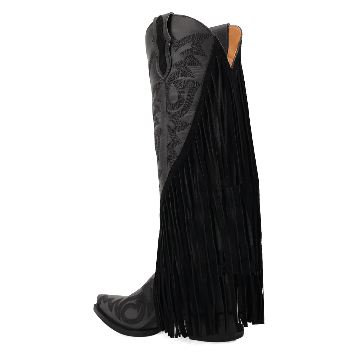 Botas vaqueras de piel con flecos para mujer Walk West
