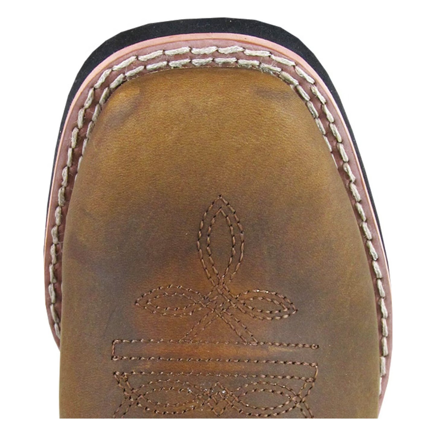 Smoky Mountain Kids Pueblo Broad Square Toe Western Boot