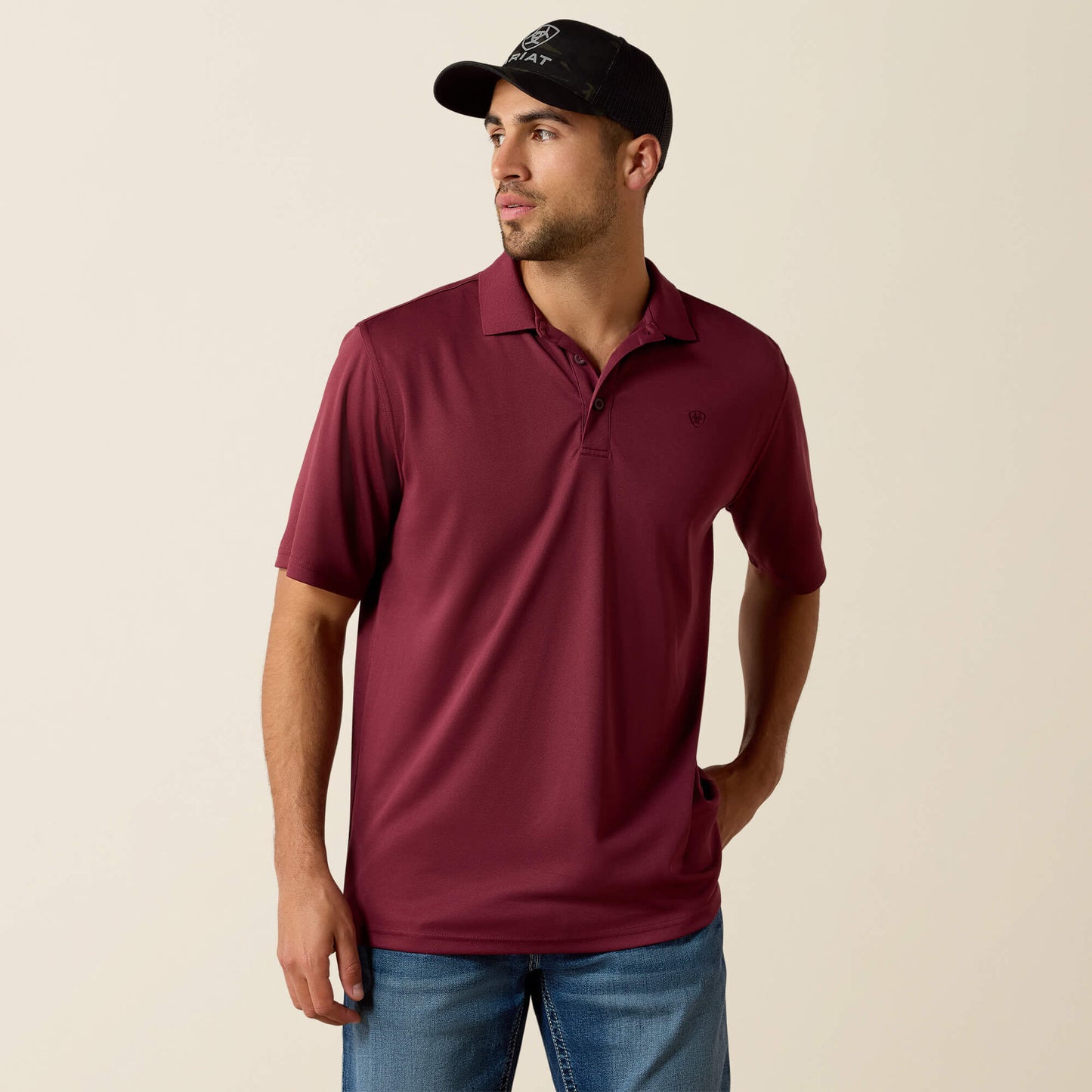Polo Ariat AC Classic Fit: polo de alto rendimiento para hombre