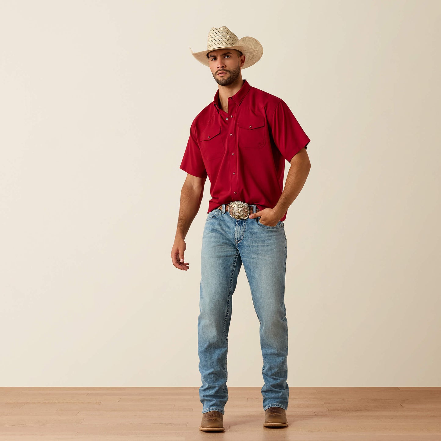 Camisa vaquera ajustada Ariat VentTEK