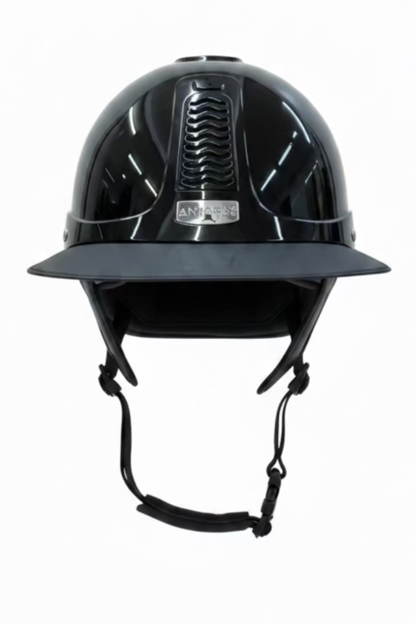 Antarès Precision Galaxy Riding Helmet – Glossy Black with Eclipse Visor