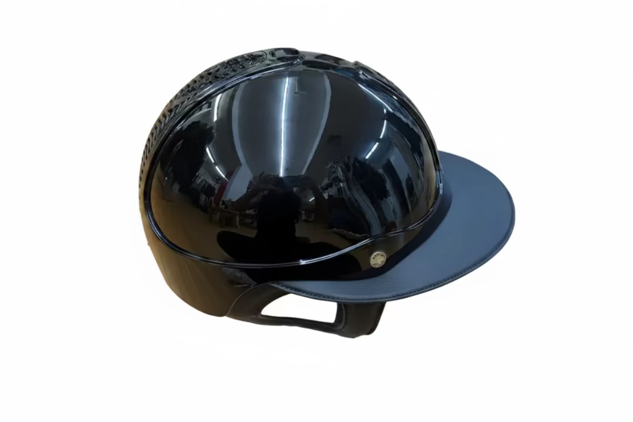 Antarès Precision Galaxy Riding Helmet – Glossy Black with Eclipse Visor