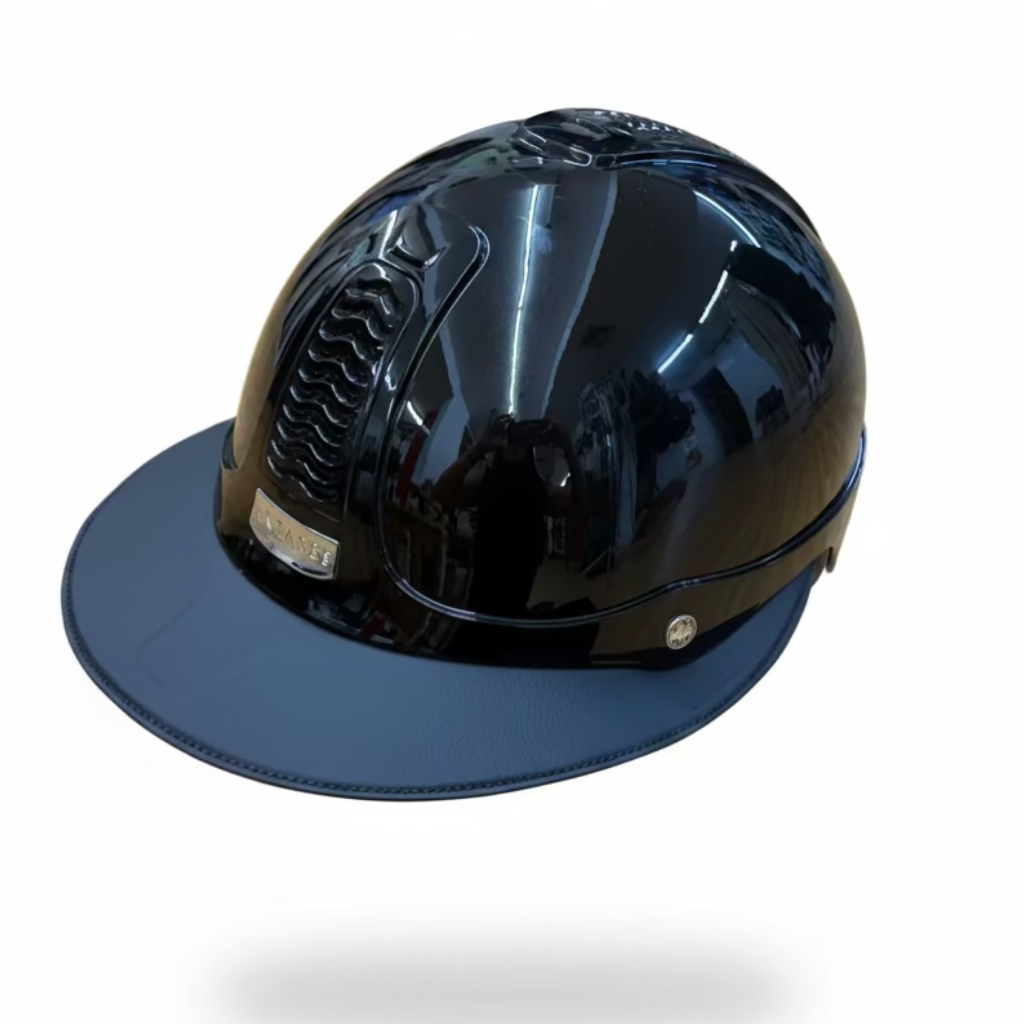 Antarès Precision Galaxy Riding Helmet – Glossy Black with Eclipse Visor