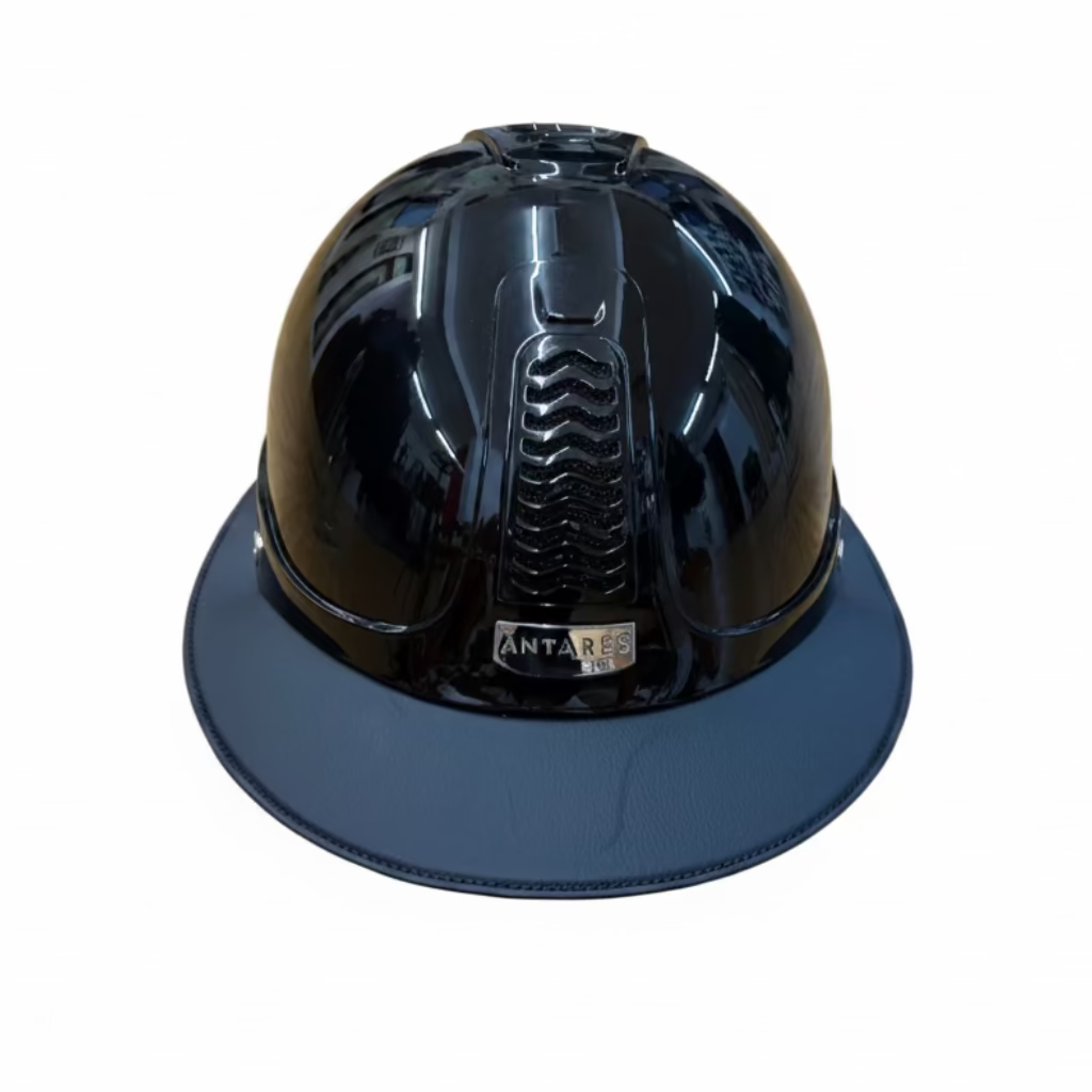 Antarès Precision Galaxy Riding Helmet – Glossy Black with Eclipse Visor