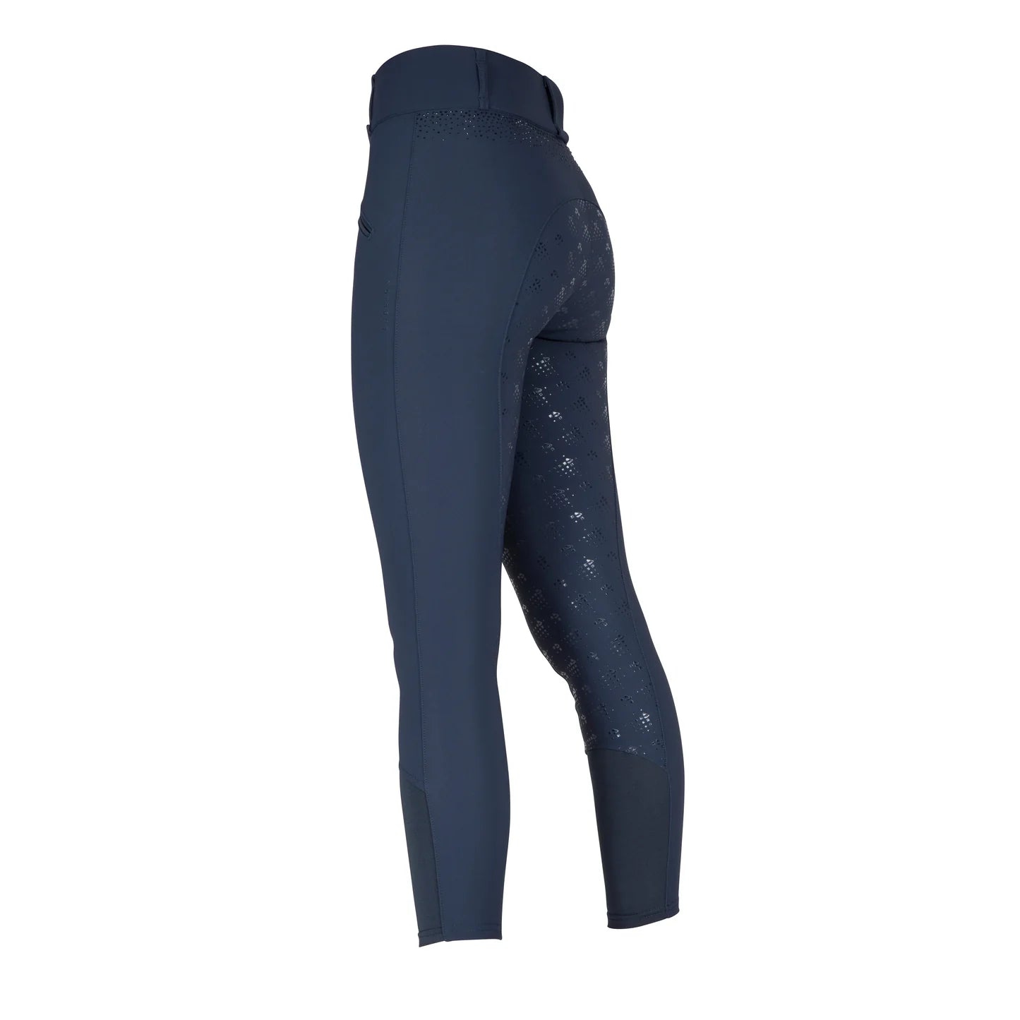 Pantalones de montar Isabelle con agarre en la rodilla negros