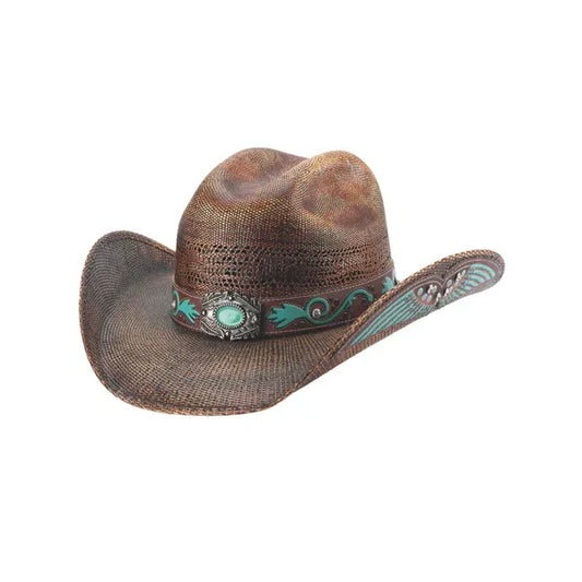Sombrero vaquero de lana premium Boulder 6X – Piel de ante | Colección de fieltro Rodeo Round Up