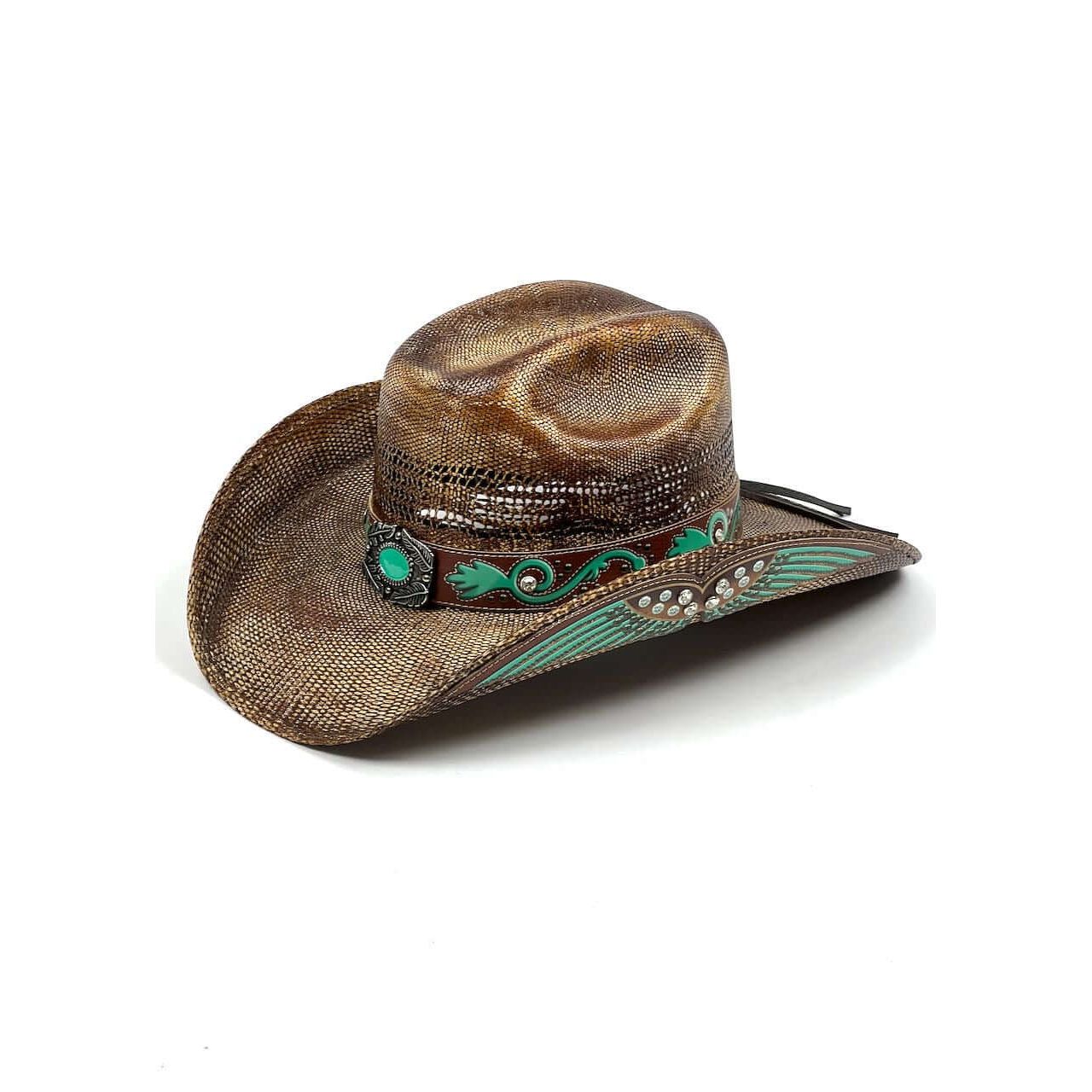 Sombrero vaquero de lana premium Boulder 6X – Piel de ante | Colección de fieltro Rodeo Round Up
