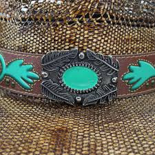 Sombrero vaquero de lana premium Boulder 6X – Piel de ante | Colección de fieltro Rodeo Round Up
