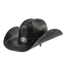 Loyalty Pays Straw Cowgirl Hat – Black