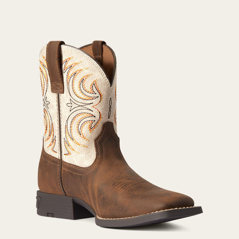 Ariat Youth Storm Wide Square Toe Western Boot